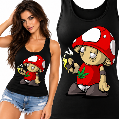 TANK TOP ŚMIESZNY MUSHROOMS